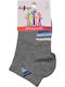 Design Socks Kids' Ankle Socks Grey