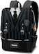 Karactermania Schulranzen Rucksack Junior High-High School in Schwarz Farbe