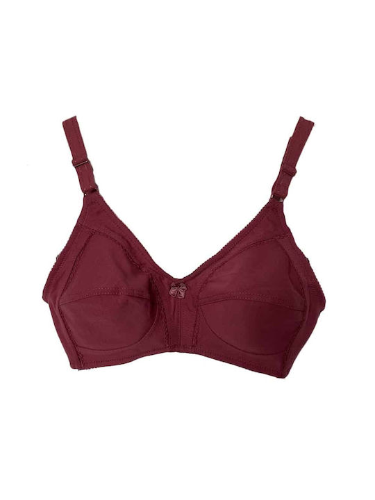 Rosa Junio Bra without Padding without Underwire Bordeaux