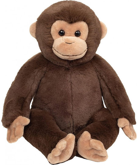 Teddy Plüsch Sitzender Schimpanse 35 cm