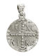 Xryseio Anhänger Kinder Amulett Konstantinato aus Weißgold 14K KN1073