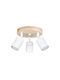 Sollux Spot with 10 Lights and with Socket GU10 in White Color