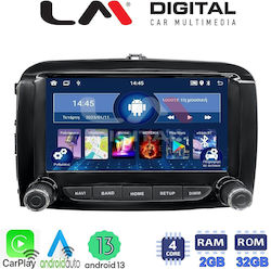 LM Digital Car-Audiosystem für Fiat 500X 2014 > 2018 (Bluetooth/USB/WiFi/GPS)