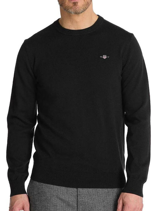 Gant Pulover Bărbătesc cu Mânecă Lungă BLACK 8060068-005