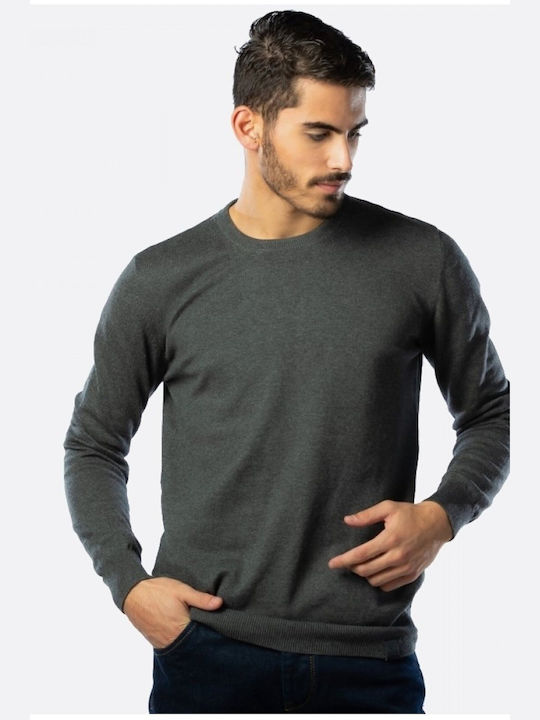 Camaro Men's Long Sleeve Sweater Charcoal.