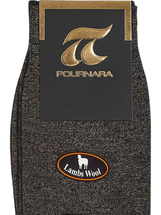 Pournara Herren Socken CAFE 1Pack
