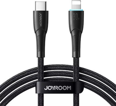 Joyroom Braided USB-C to Lightning Cable 30W Black 1m (SA32-CL3)