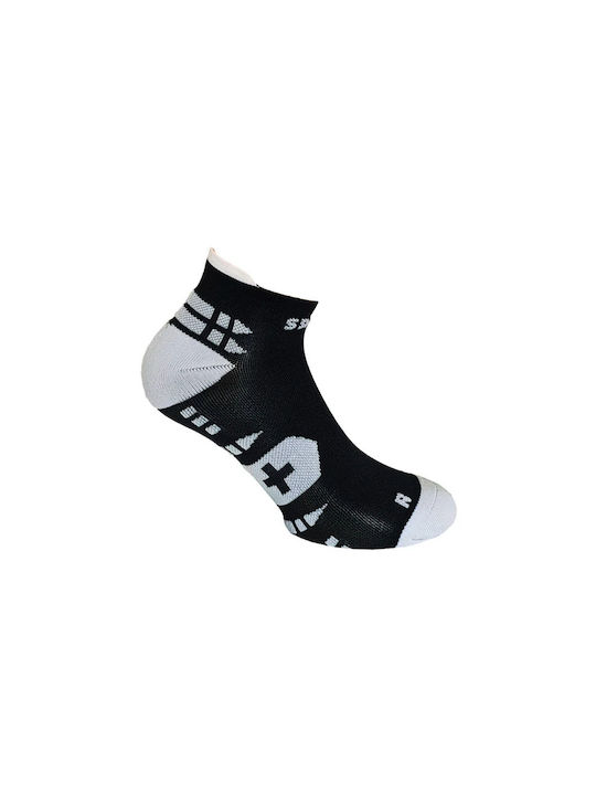 Spring Revolution Patterned Socks Black