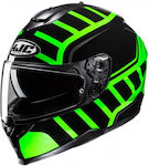 HJC C70N Holt MC4H Motorradhelm Volles Gesicht ...