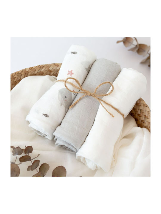 Kiokids Muslin Swaddle Wraps