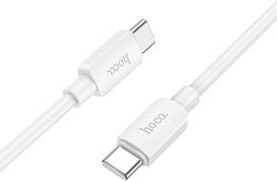 Hoco X96 USB 2.0 USB-C мъжки - USB-C мъжки 60W 1м (HOC-X96c-W) Hoco X96 USB 2.0 USB-C мъжки - USB-C мъжки 60W 1м (HOC-X96c-W)