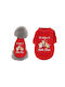 Value Imports Sweatshirt Dog in Red color 20cm.