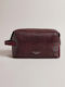 Ted Baker Toiletry Bag in Burgundy color