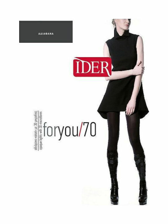IDER Women's Pantyhose Opaque 70 Den Purple