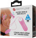 Pretty Love Electric Shock and Vibro Bullets pentru Electro-stimulare în Culoare Roz