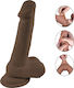 Passion Labs Tom Realistic Dildo with Suction Cup Brown 19cm
