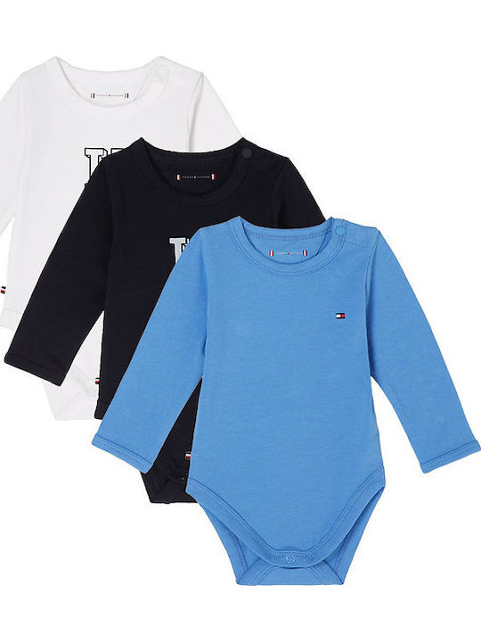 Tommy Hilfiger Σετ Φορμάκια Μπλε 3τμχ