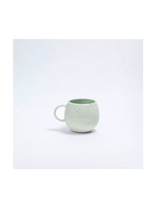 Egg Back Home Mug Ceramic Green 250ml 1pcs