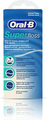 Oral-B Super Floss with Mint Flavour 50m