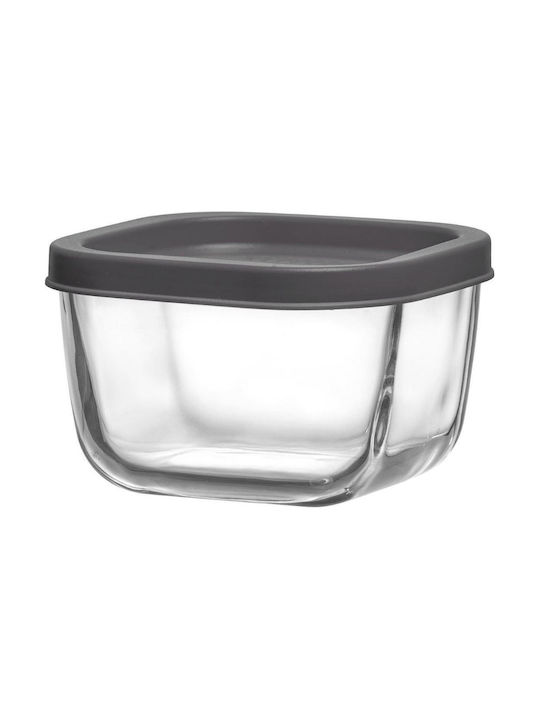 Gurallar Plastic Lunch Box Transparent 9x9cm