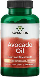 Swanson Avocado Oil 1000mg 60 softgels Swanson Avocado Oil 1000mg 60 softgels