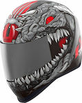 Icon Airform Full Face Helmet with Sun Visor DOT / ECE 22.05 Kryola Kreep