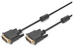 Digitus Cable DVI-D male - DVI-D male 3m Μαύρο (DB-320101-030-S)