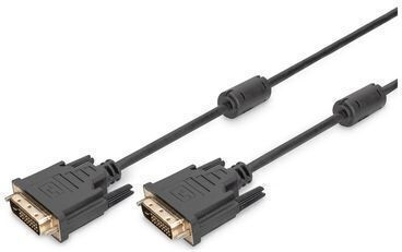 Digitus Cable DVI-D male - DVI-D male 3m Μαύρο (DB-320101-030-S)