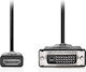 Nedis Кабел DVI-D мъжки - HDMI мъжки 2м Черен (CCGL34800BK20)