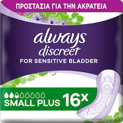Always Discreet Small Plus 2.5 Σταγόνες 16τμχ Always Discreet Small Plus 2.5 Σταγόνες 16τμχ