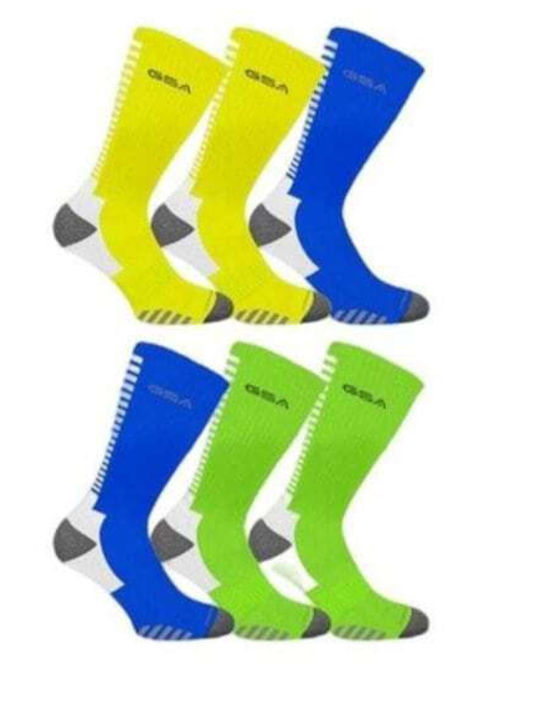GSA Bamboo GSA Sportsocken Mehrfarbige 6 Paare