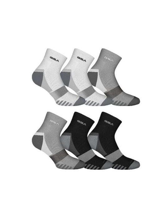 GSA Bamboo Sportsocken Bunte 6 Paare