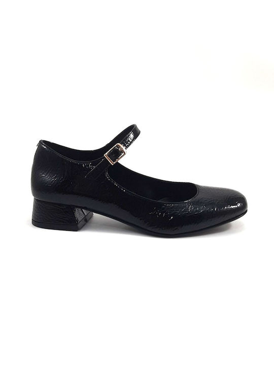 Pegabo Pumps mit Riemchen Schwarz