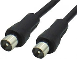 Comp Antenna Cable Coax male - Coax male Black 1.5m (02.006.0045) 1pcs