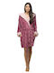 Koyote Winter Women's Robe Pink