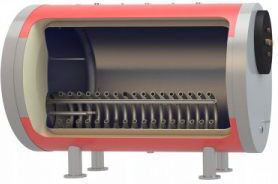 MasterSOL Kessel Kesselanlage Inox 5000Es mit einem Wechselstromgenerator Doppelte Energie