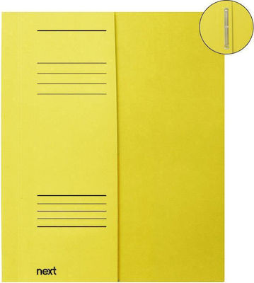 Next Clipboard with Spring for Paper A4 Yellow 20pcs