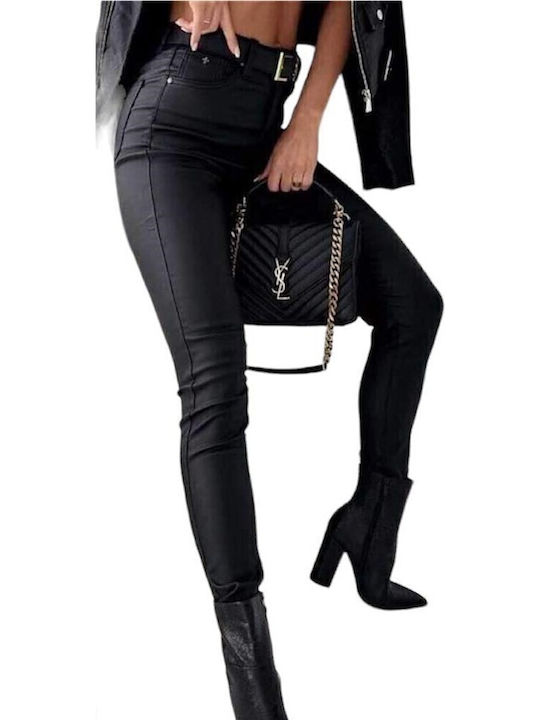 Damen Stoff Hose Black