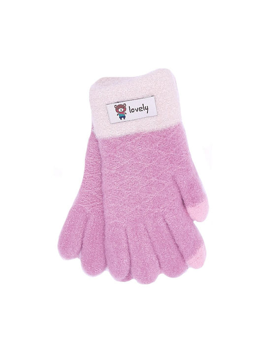Kids Gloves Pink 1pcs