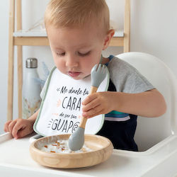 Kiokids Σετ Φαγητού από Bamboo 2τμχ
