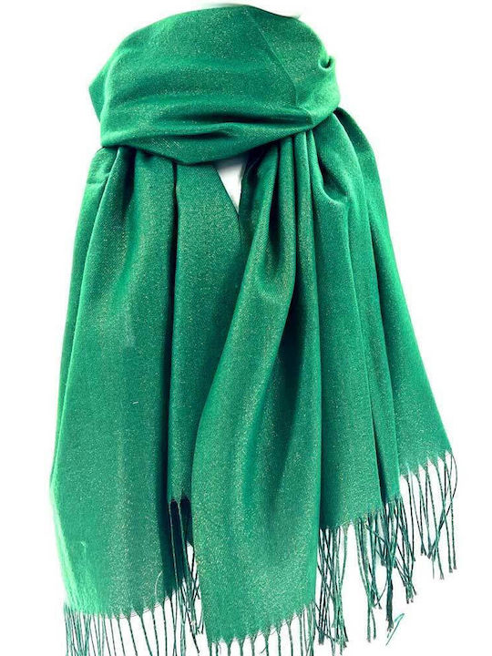 Paperinos Women's Wool Scarf Green