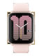Amazfit Active Aluminium Αδιάβροχο Smartwatch με Παλμογράφο (Petal Pink)