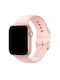 S9 Pro Smartwatch με Παλμογράφο (Ροζ)