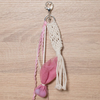 Christening Favor with Keychain