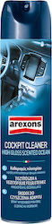 Arexons Spray Polieren für Kunststoffe im Innenbereich - Armaturenbrett mit Duft Ozean Cockpit Cleaner 600ml 13911