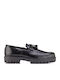 Leder Herren Mokassins in Schwarz Farbe