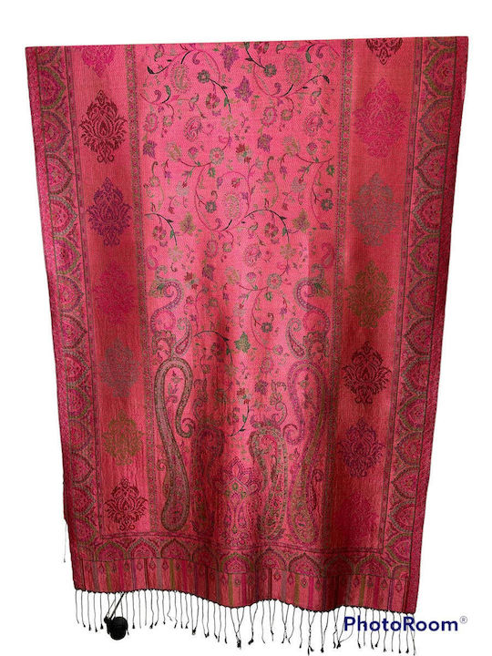 Silkline Women's Scarf Fuchsia