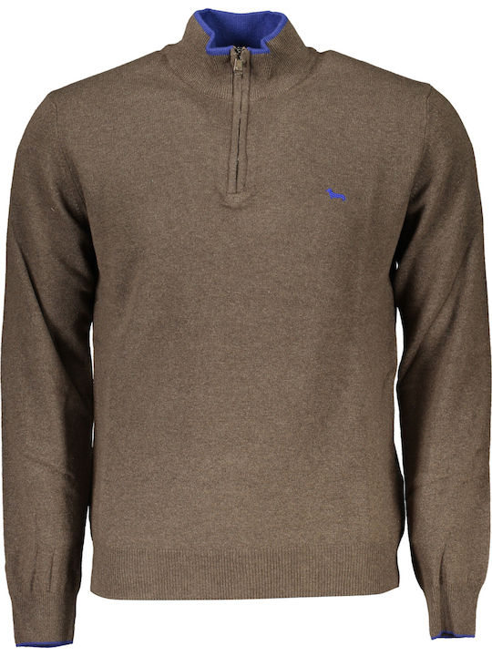 Langarm-Pullover Coffee.