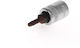 Gedore Bit-Stecknuss mit Torx-Bit und Antriebsvierkant 1/4'' Größe T9 1Stück