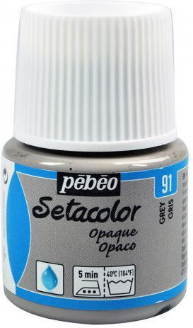 Pebeo Liquid Craft Paint Gray Outline for Wood Fabric and Leather 45ml